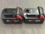 2x bateria milwakee 5ah