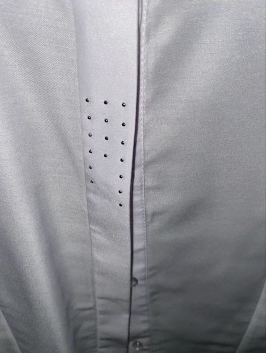 Biała bluzka z kołnierzykiem