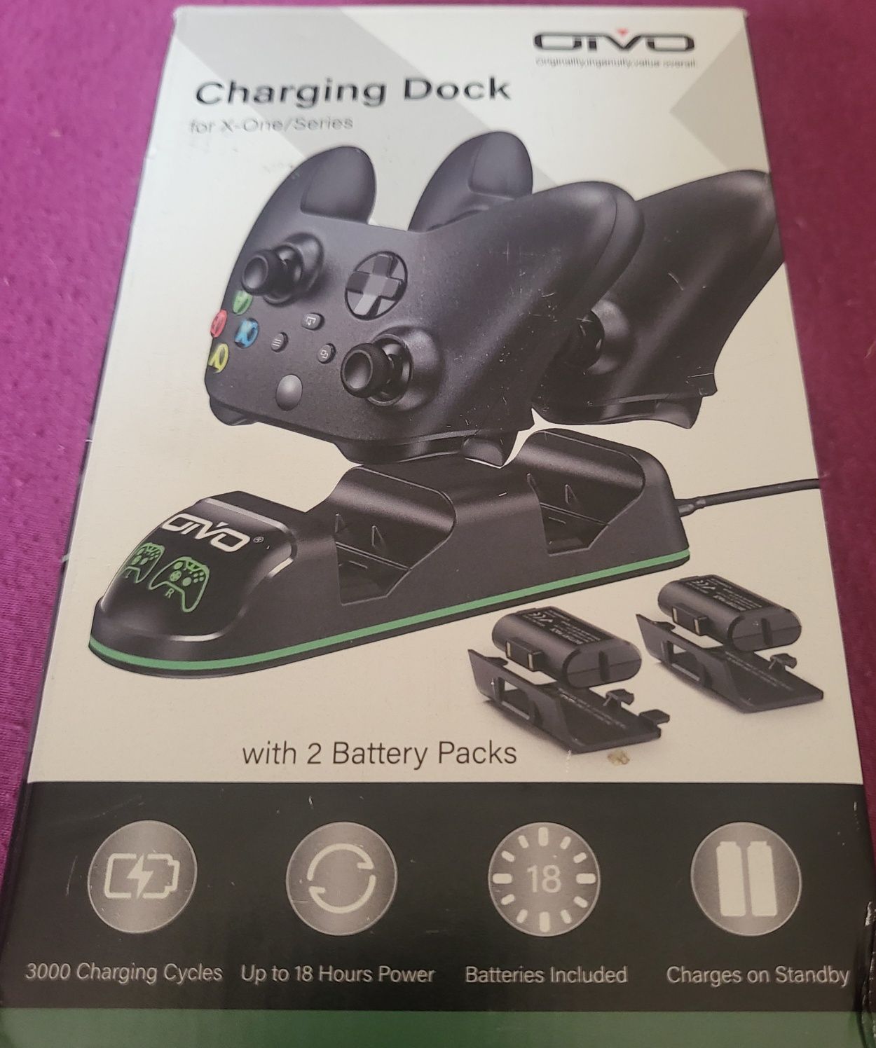 Stacja dokująca na 2 Pady, X-One/Series, OTVO, nowa!