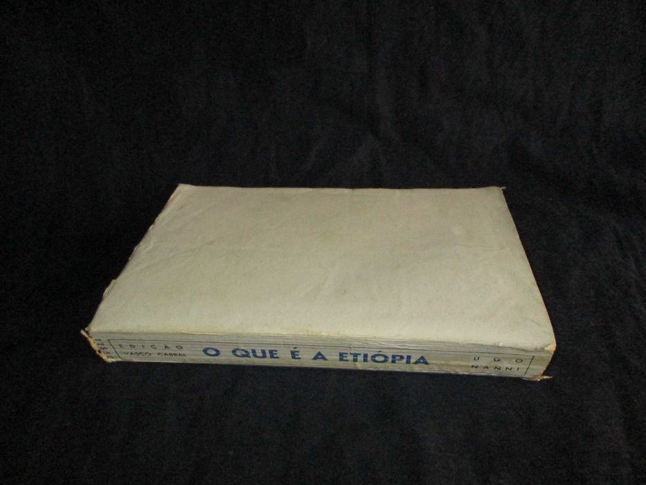 Livro O que é a Etiópia Ugo Nanni 1935