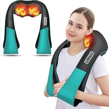 Masażer LAOBEN Shiatsu Głęboki Masaż Mięśni z Funkcją Termostatu