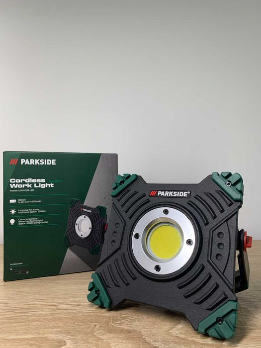 Акумуляторний світлодіодний ліхтар Parkside PAAL 6000 E1