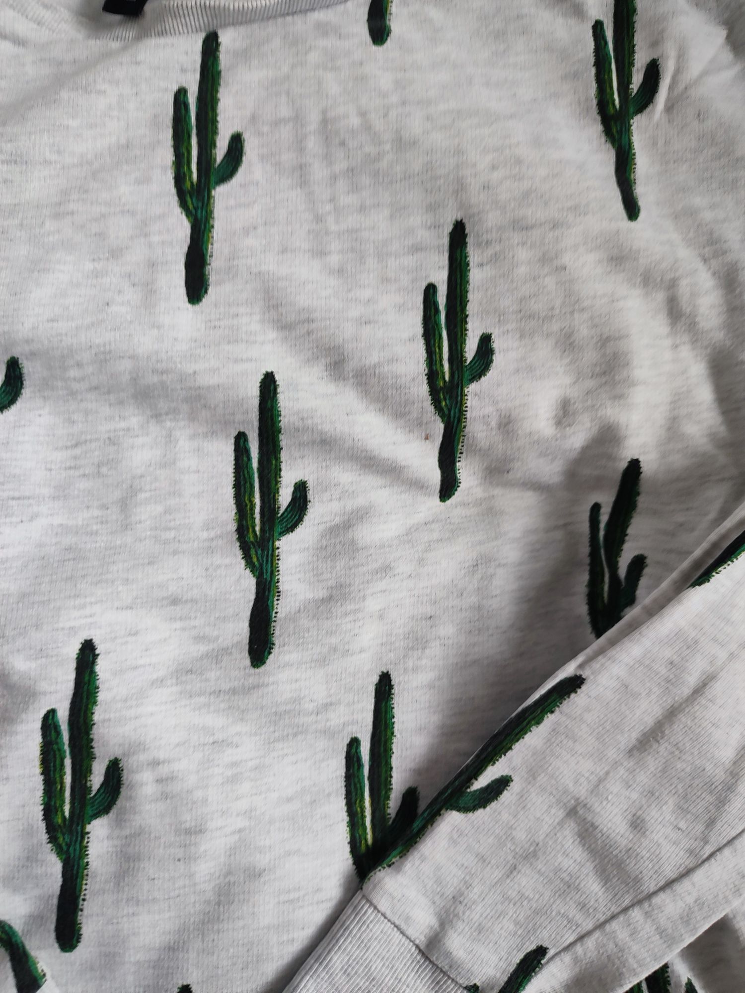 Bluza H&M kaktusy rozmiar xs
