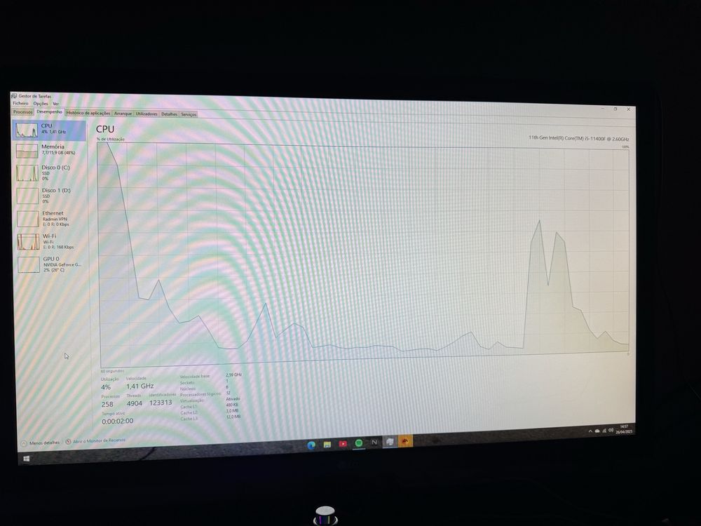 Pc Gamer Nitro 50 + componentes