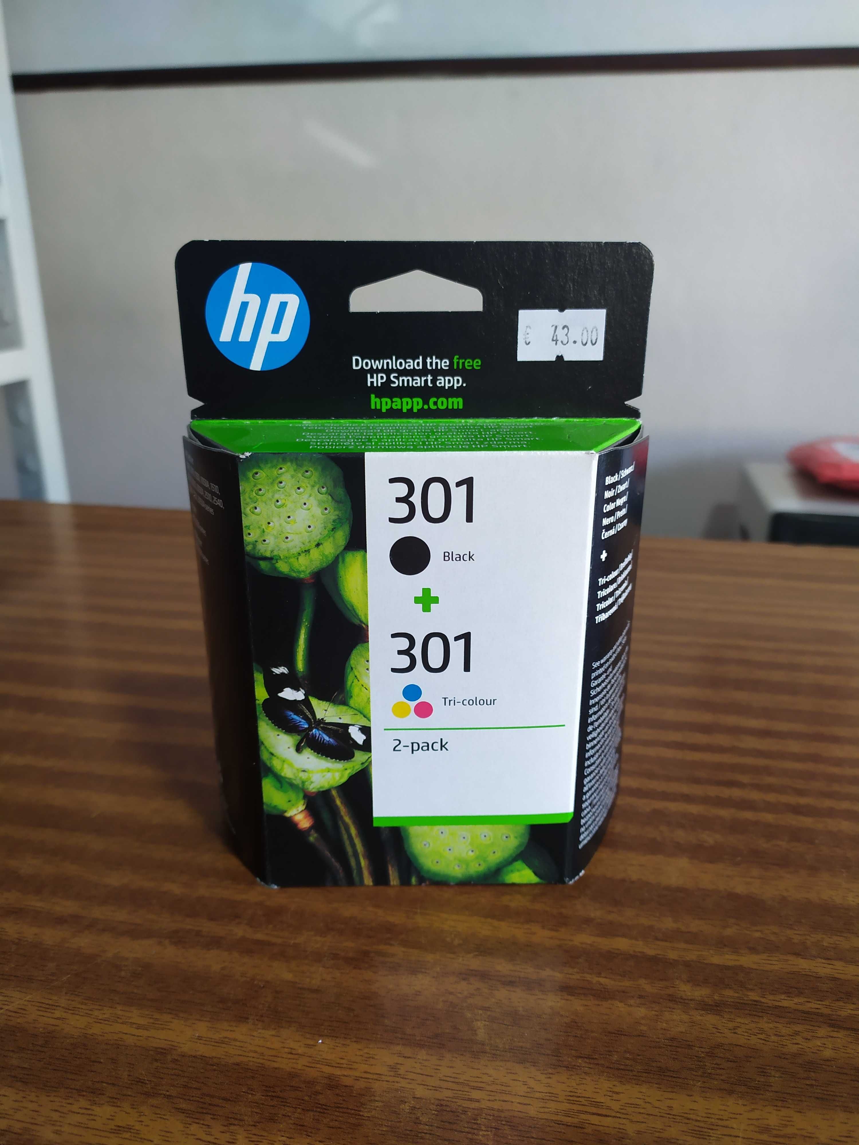 Tinteiro Original HP 301 Combo Pack