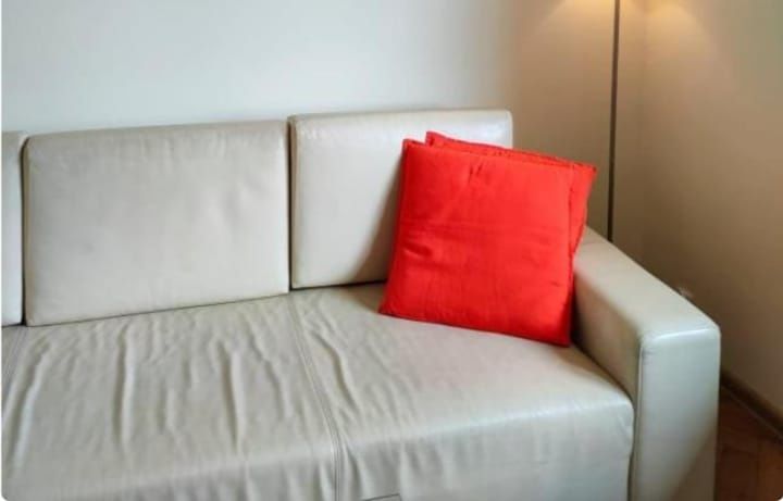 Sofa skórzana rozkładana
