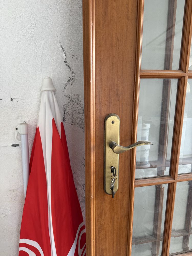 Conjunto de 2 Portas de madeira
