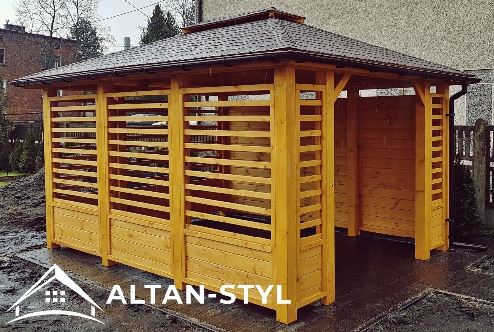 Altany, altanki, wiaty, altana ogrodowa ANIA 3x3m PRODUCENT