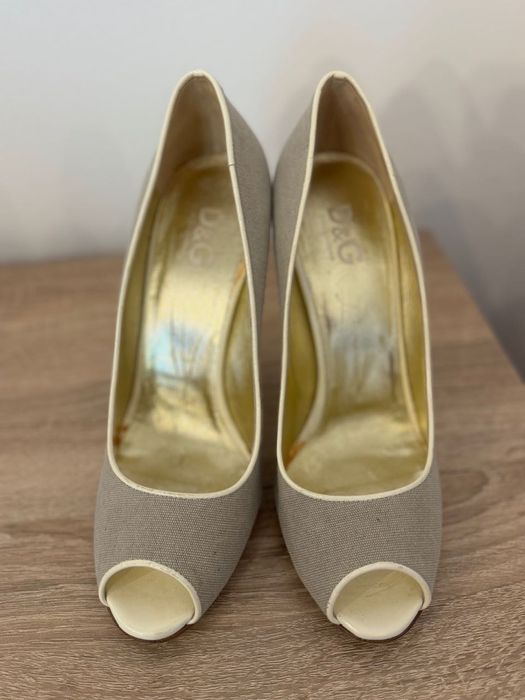 Czółenka obcasy Dolce&Gabbana D&G