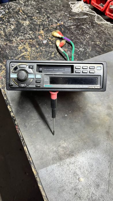 Radio samoch.ALPINE TDA-7659R ,Deck