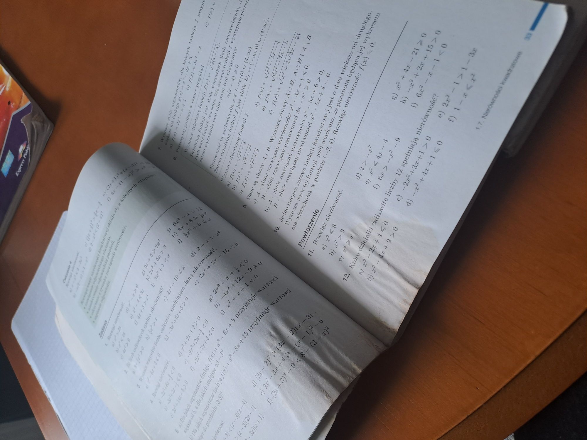 Książka Matematyka 1 i 2 zakres podstawowy komplet