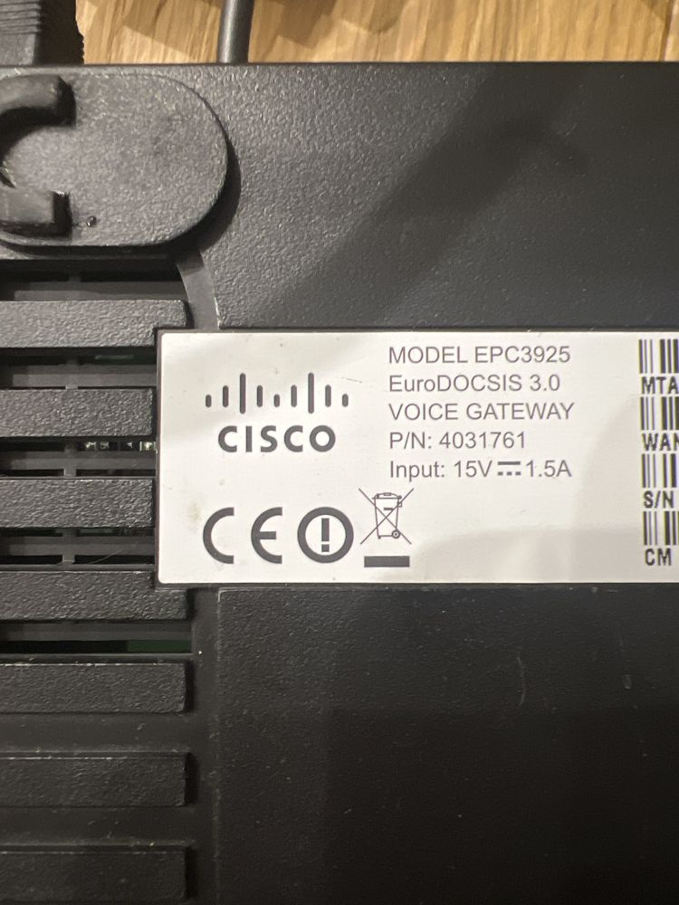 Modem cisco epc3925