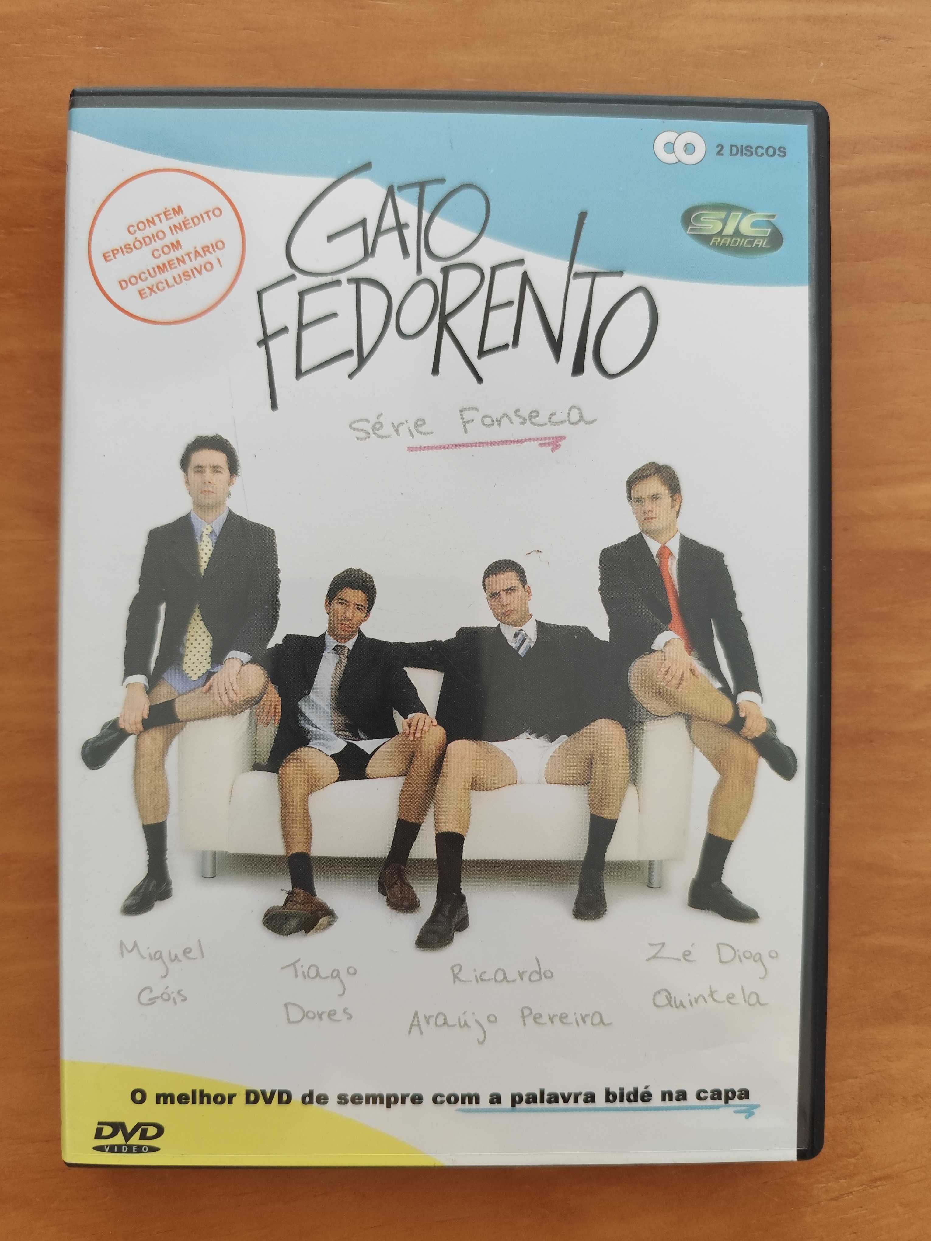 DVD Gato Fedorento Série Fonseca 2 Discos