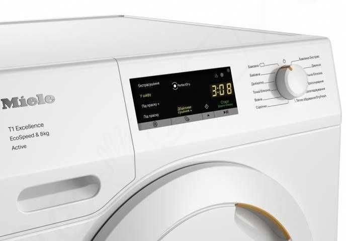Сушильна машина Miele TEA 535 WP — тепловий насос, 8 кг