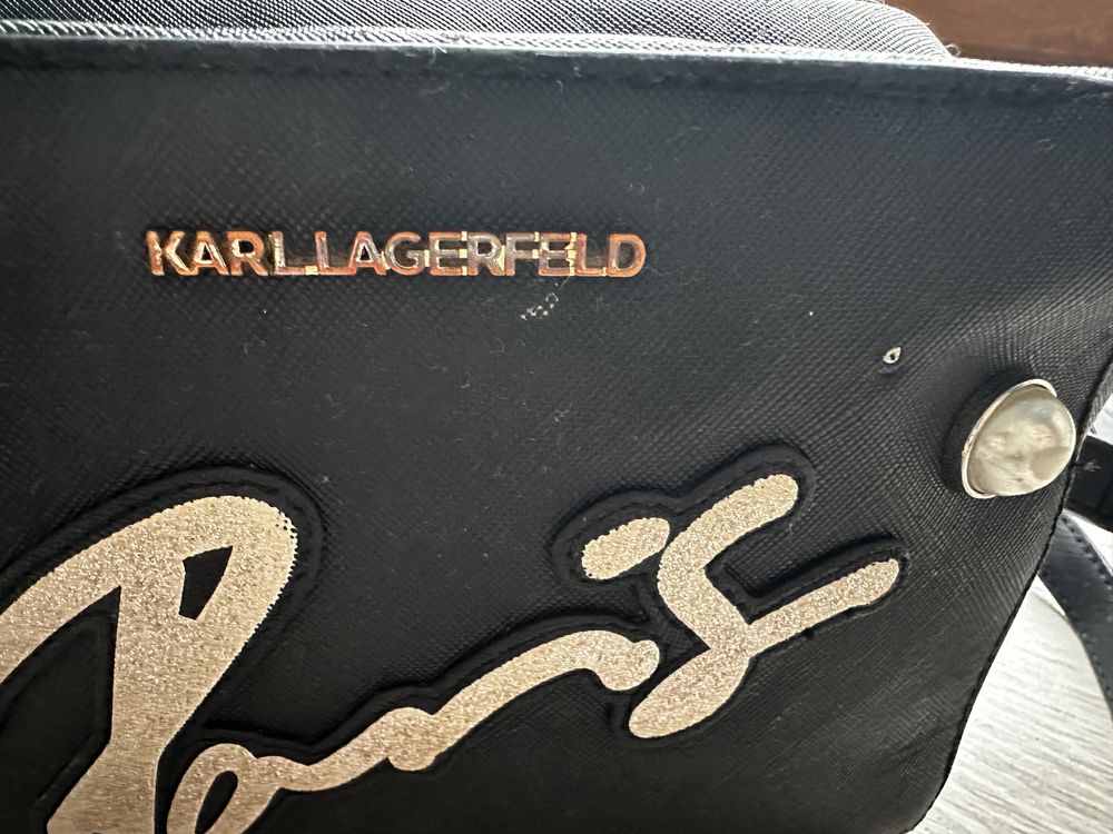 Śliczna, oryginalna torebka Karl Lagerfeld