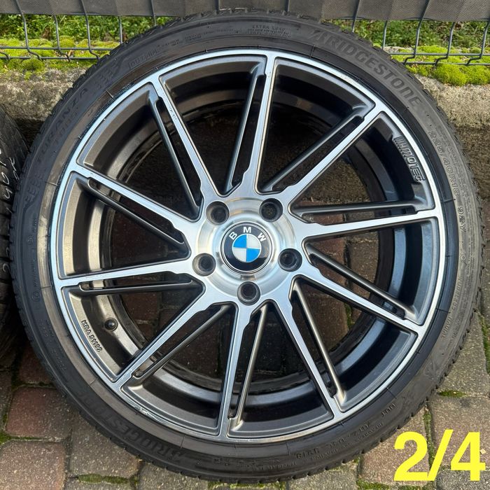 18 cali BMW e90 e91 e46 f20 f30 f31 felgi koła komplet 5x120 8J ET45