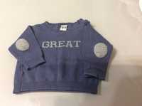 Sweterek dla niemowlaka