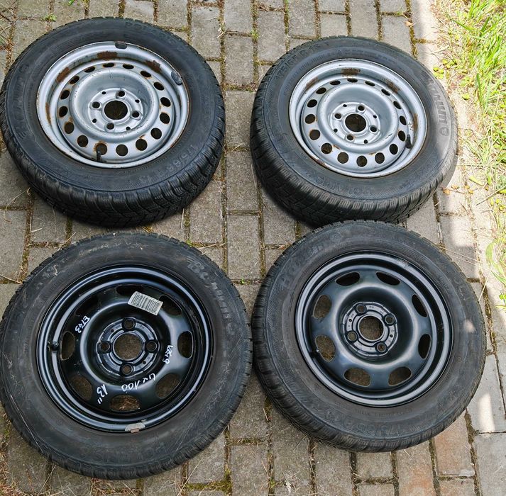 Zimówki na felgach - Kompletne koła z oponami zimowymi 13”