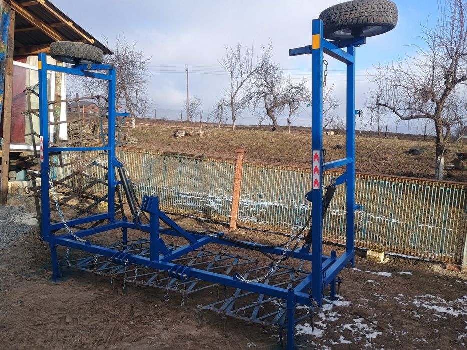 Гідравлічна сцепка зубових борін 7