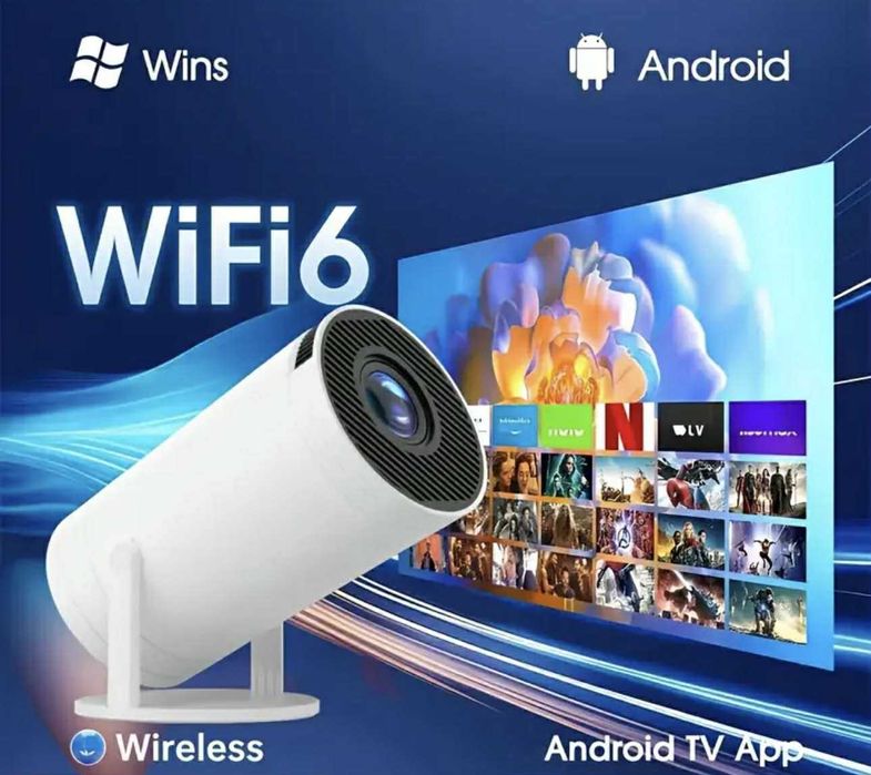 Projektor SMART F300 5G WIFI 200 Lumens 4K + GRATIS ekran
