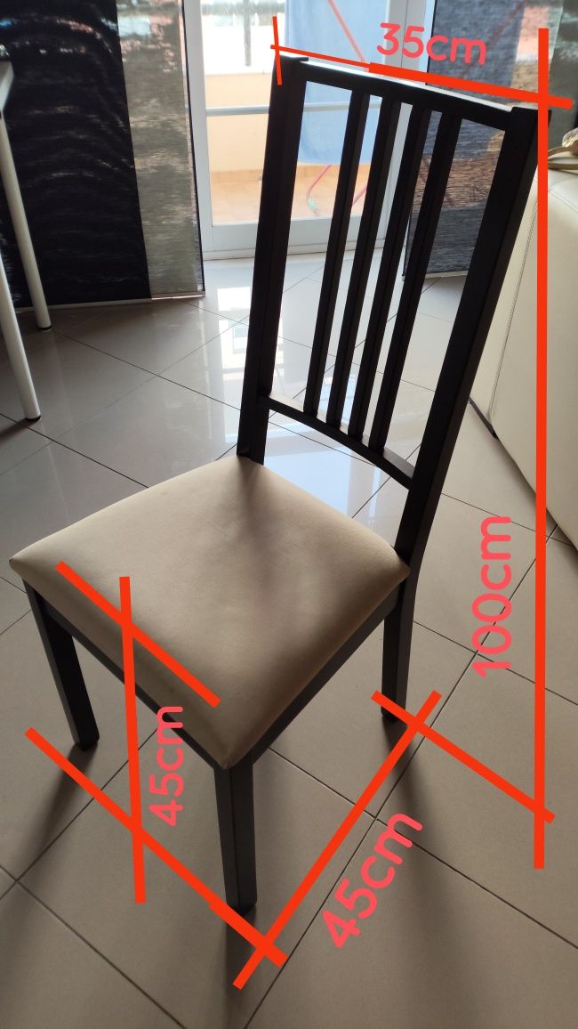 Mesa e cadeiras sala by IKEA