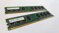 Retro PC Pamięć RAM 2GB Micron DIMM PC2-6400U DDR2 1Rx8 CL6 800Mhz
