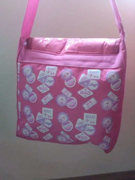 Bolsa tiracolo e estojo Violeta Disney