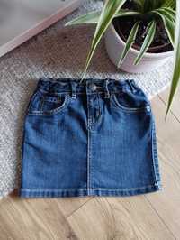 122cm 128cm spódniczka jeansowa mini PLACE