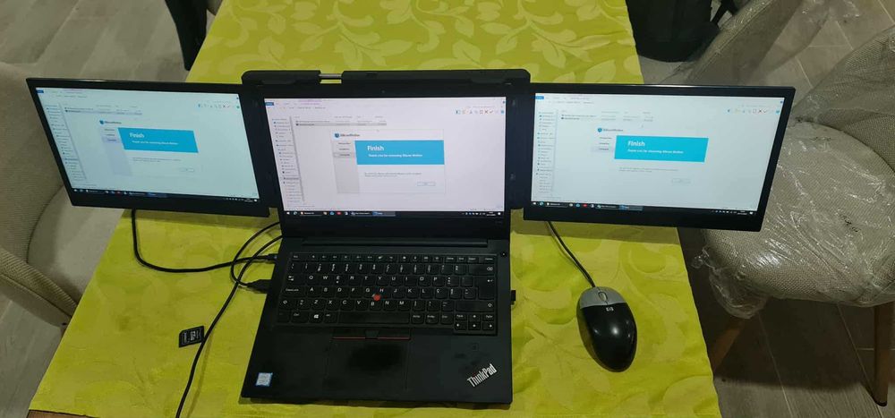 Monitor triplo para portátil 1920x1080 60hz