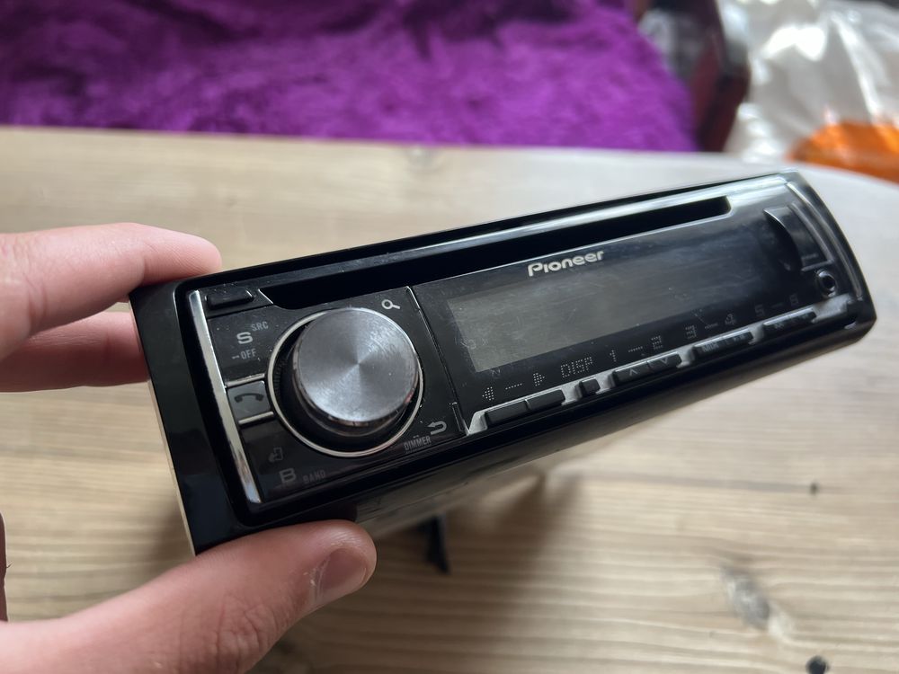 Магнитола процессорная с блютузом Pioneer DEH-X5600BT в идеальном сост