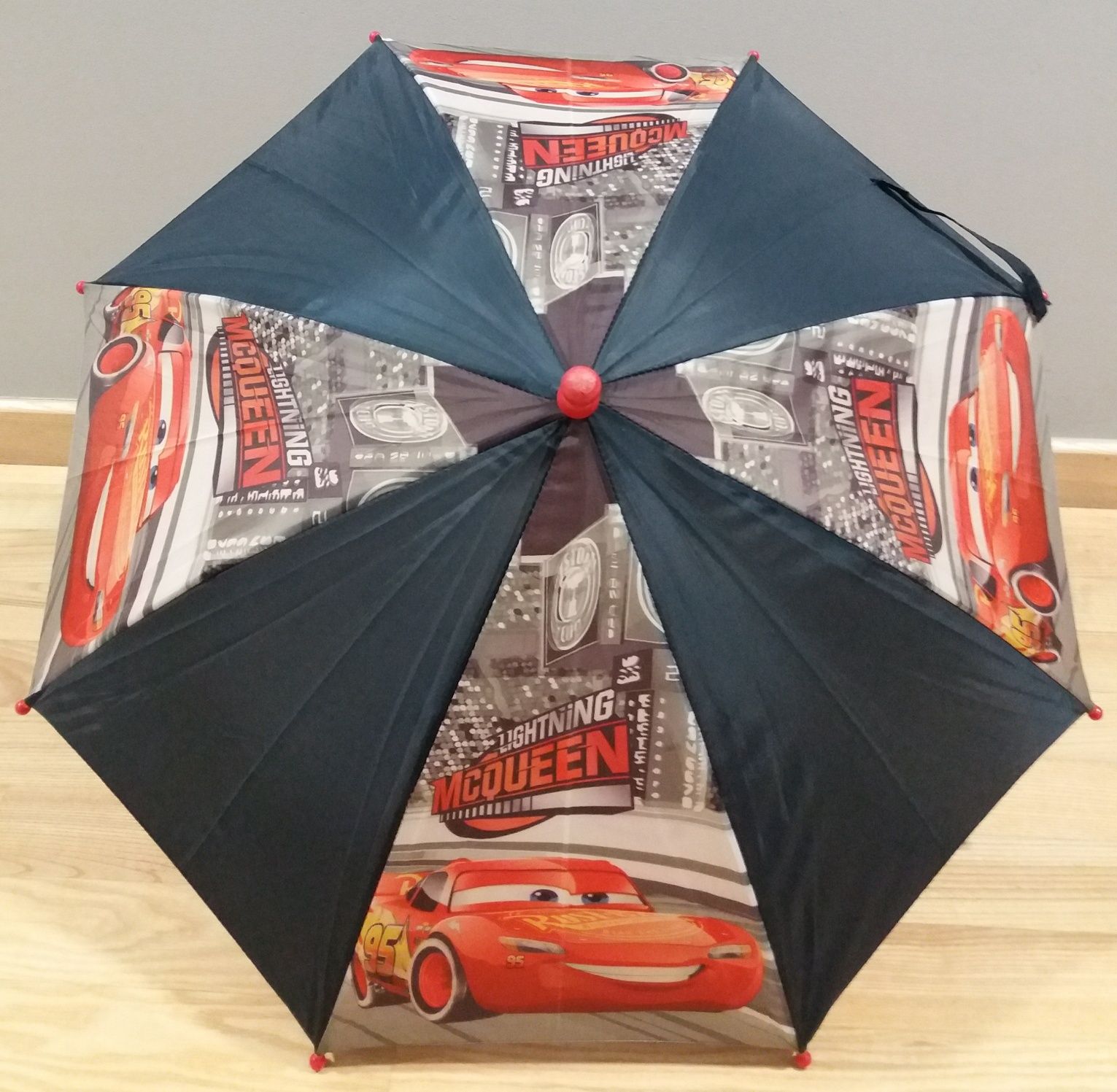 Parasol parasolka Zygzak McQueen