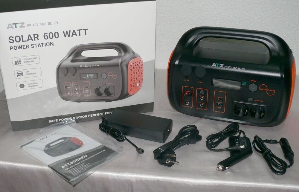 Електростанція потужністю 600-1200вт ATZ power