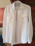Camisa puro algodão L Zara