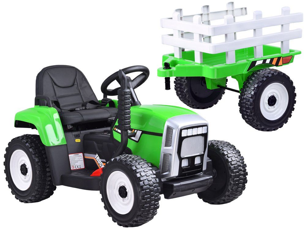 12v Pasy bezpie. +Pilot +PRZYCZEPA Traktor elektryczny na akumulator