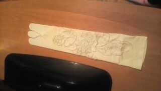 Перчатки свадебные