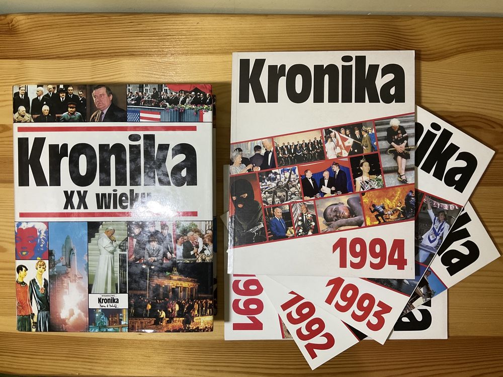 Kronika XX wieku, 9,200 kg + 4 serie wydawnicze rok 1991 - 1994