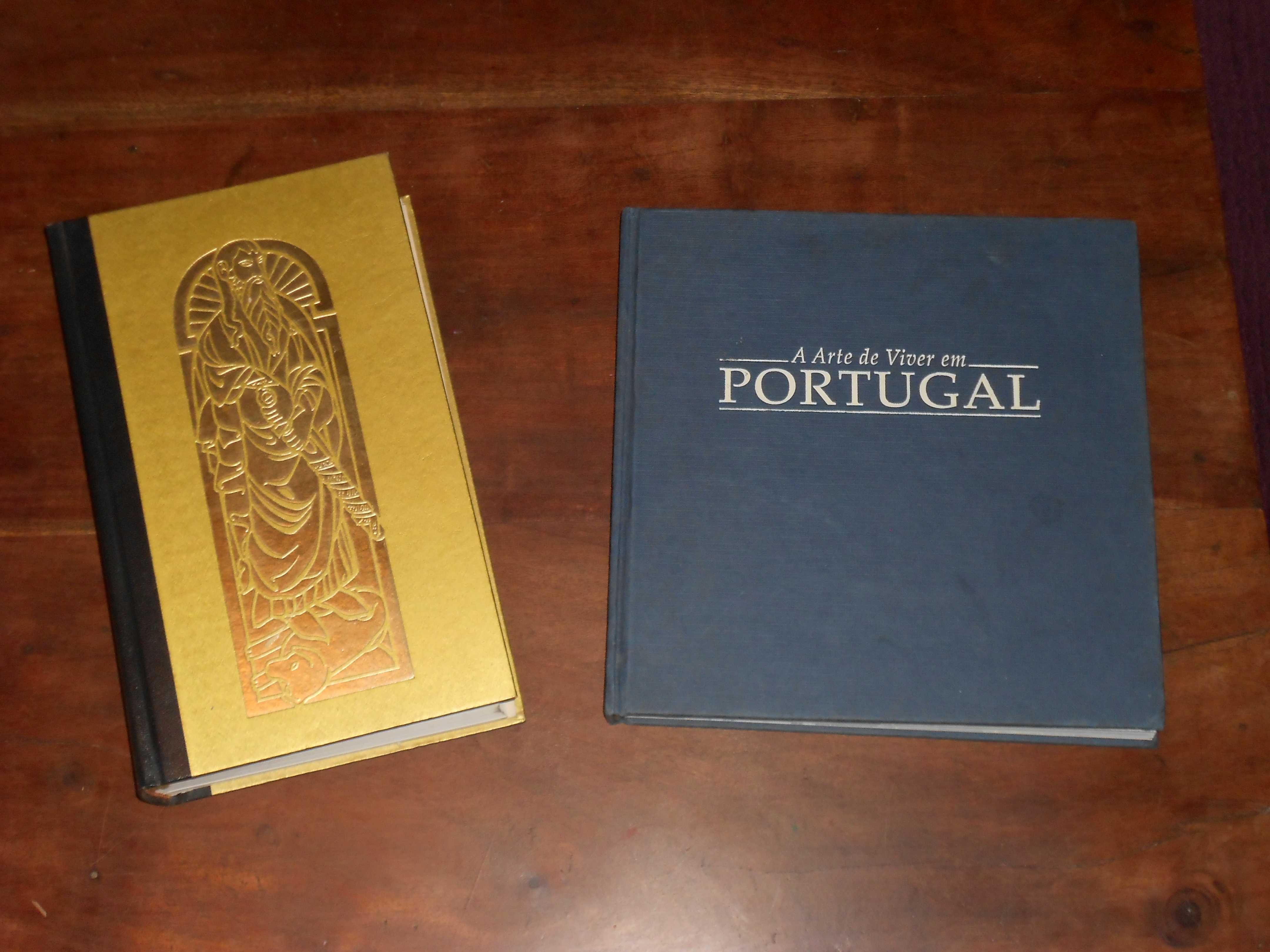 Livros Arte Viver em Portugal - Stoop e Tesouros Artisticos Portugal