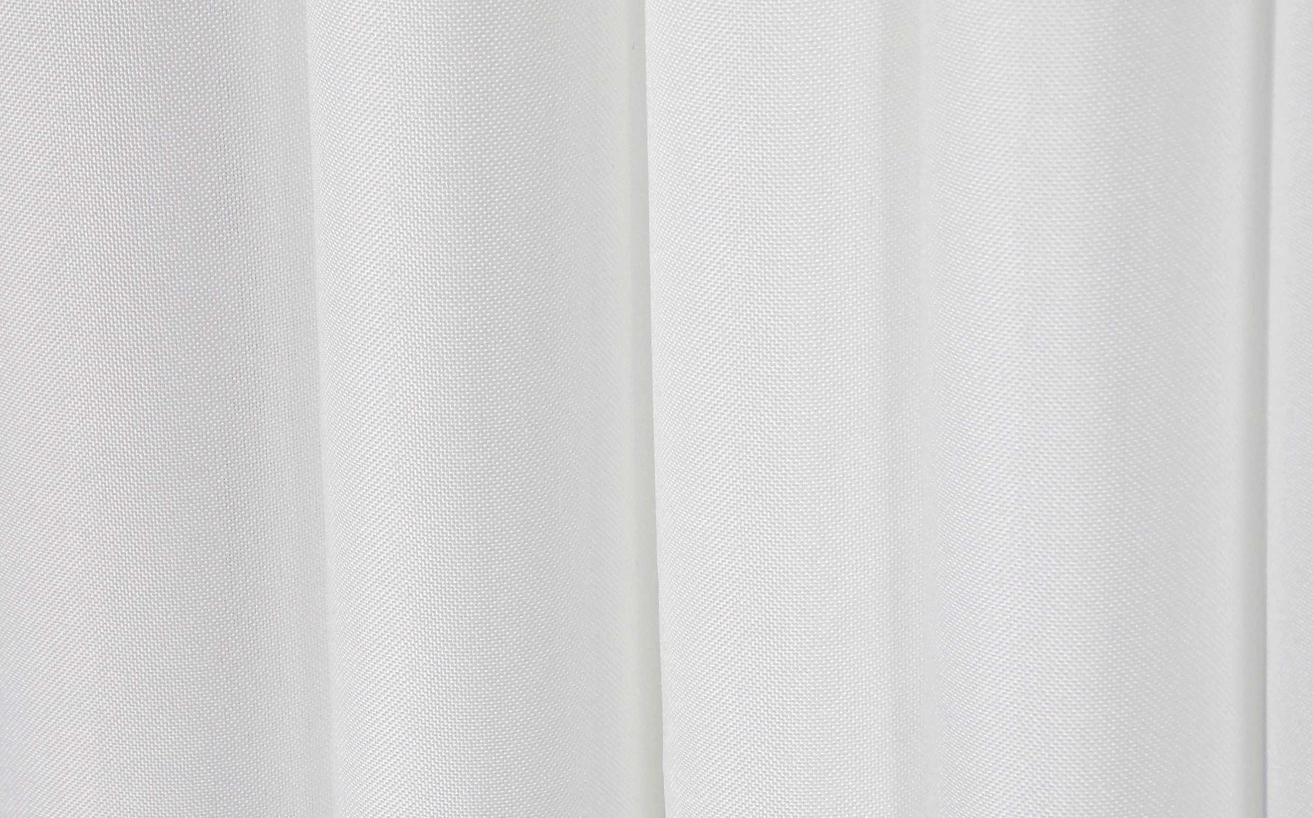 Tkanina na zasłony biała matowa szerokość 150cm