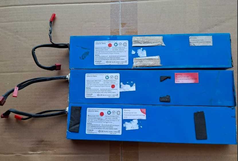 Bateria do Hulajnogi Elektrycznej Jetech 25,2v 5Ah 3szt