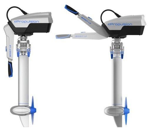 ePropulsion Elektryczny silnik zaburtowy SPIRIT 1.0 Plus - stopa L,1kW