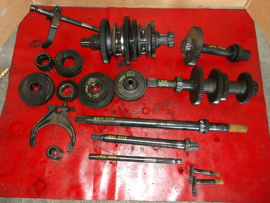 Case 5120,5130,5140,5150--skrzynia,kosz,wałek,rewers,wom,atak,tryb--