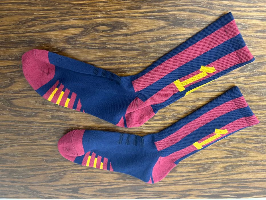 Barcelona Barca 10 skarpety piłkarskie FC Barcelona 10 skarpety