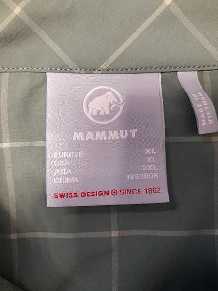 Mammut Mountain Shirt Koszula trekkingowa z krótkim rękawem męska XL