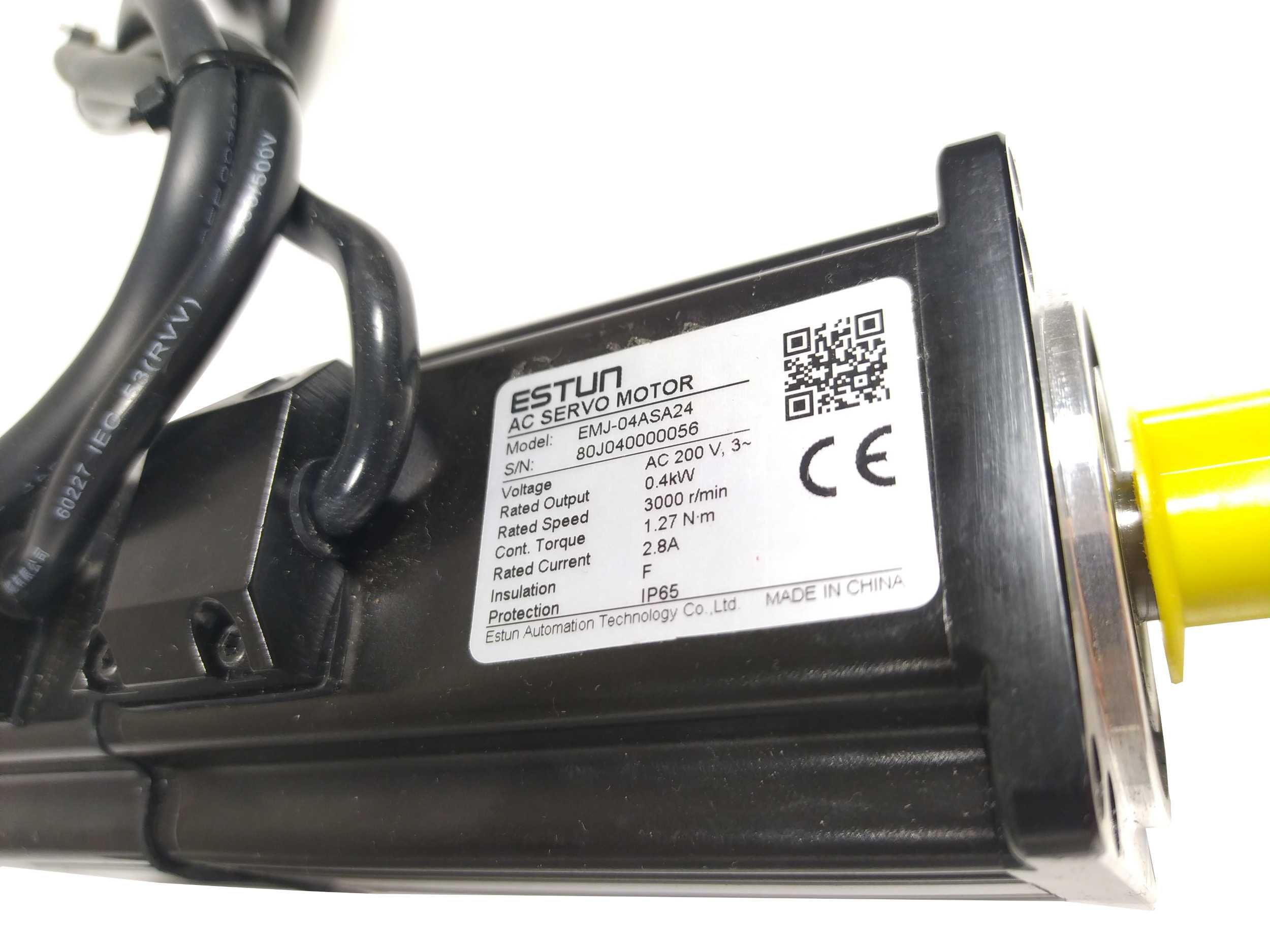 Nowy Serwomotor Serwo Estun 400W Servo Silnik Servomotor