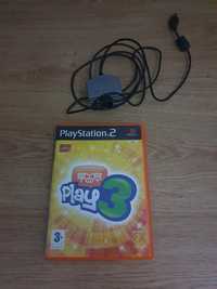 Ps2 Jogo EyeToy + Câmara