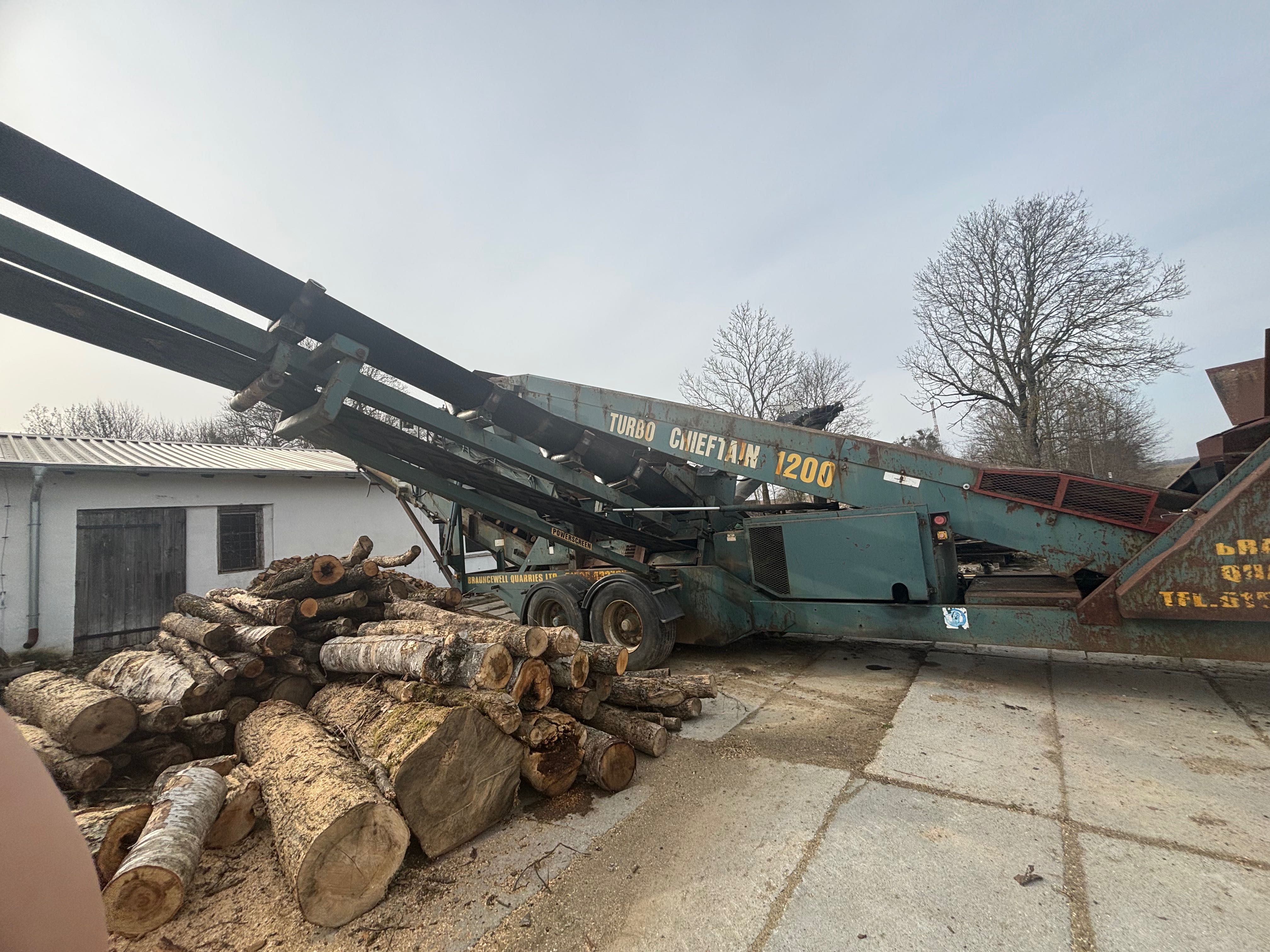 Powerscreen Chieftain 1200 Przesiewacz 2004 Żwirownia, kruszywo