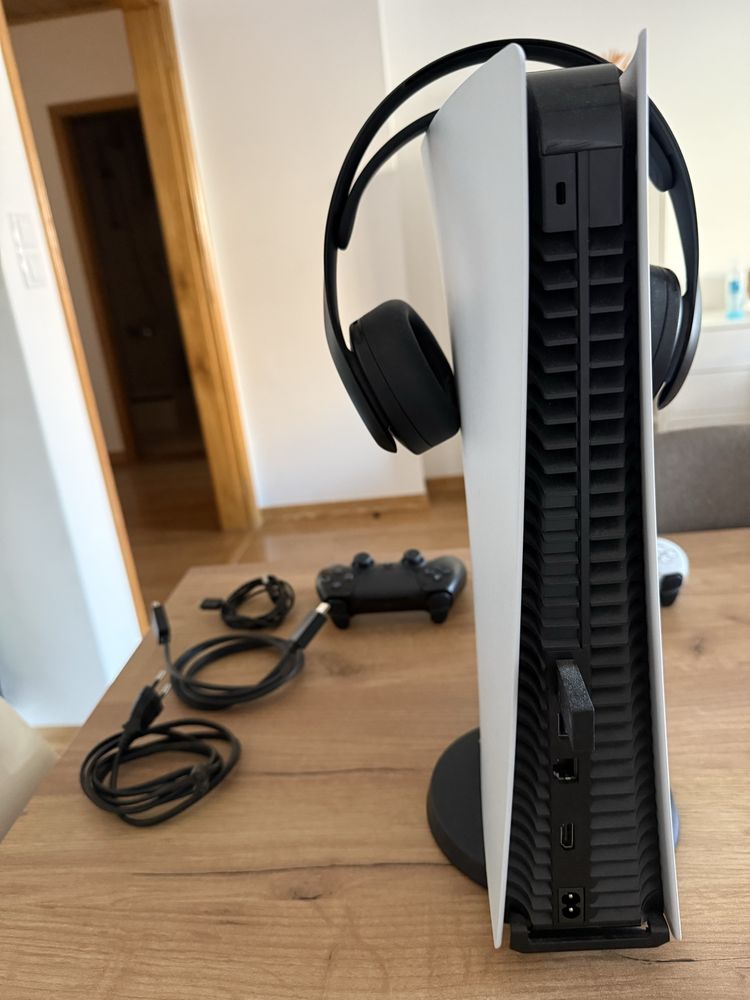 Playstation 5 825gb Digital + Phones PS 3D pulse + comando