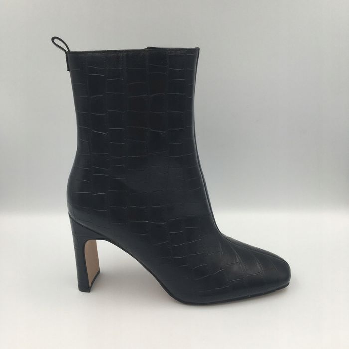 Buty damskie botki croco na słupku Raid rozm 39