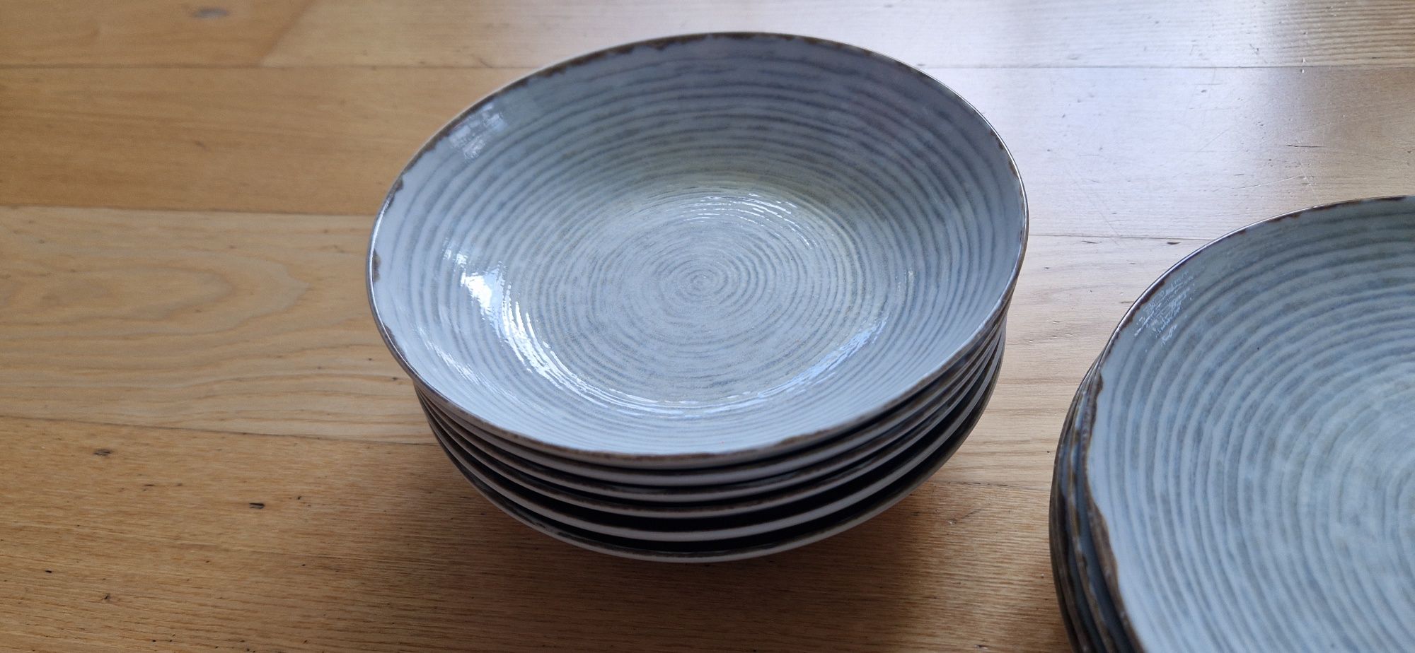 Talerze porcelana