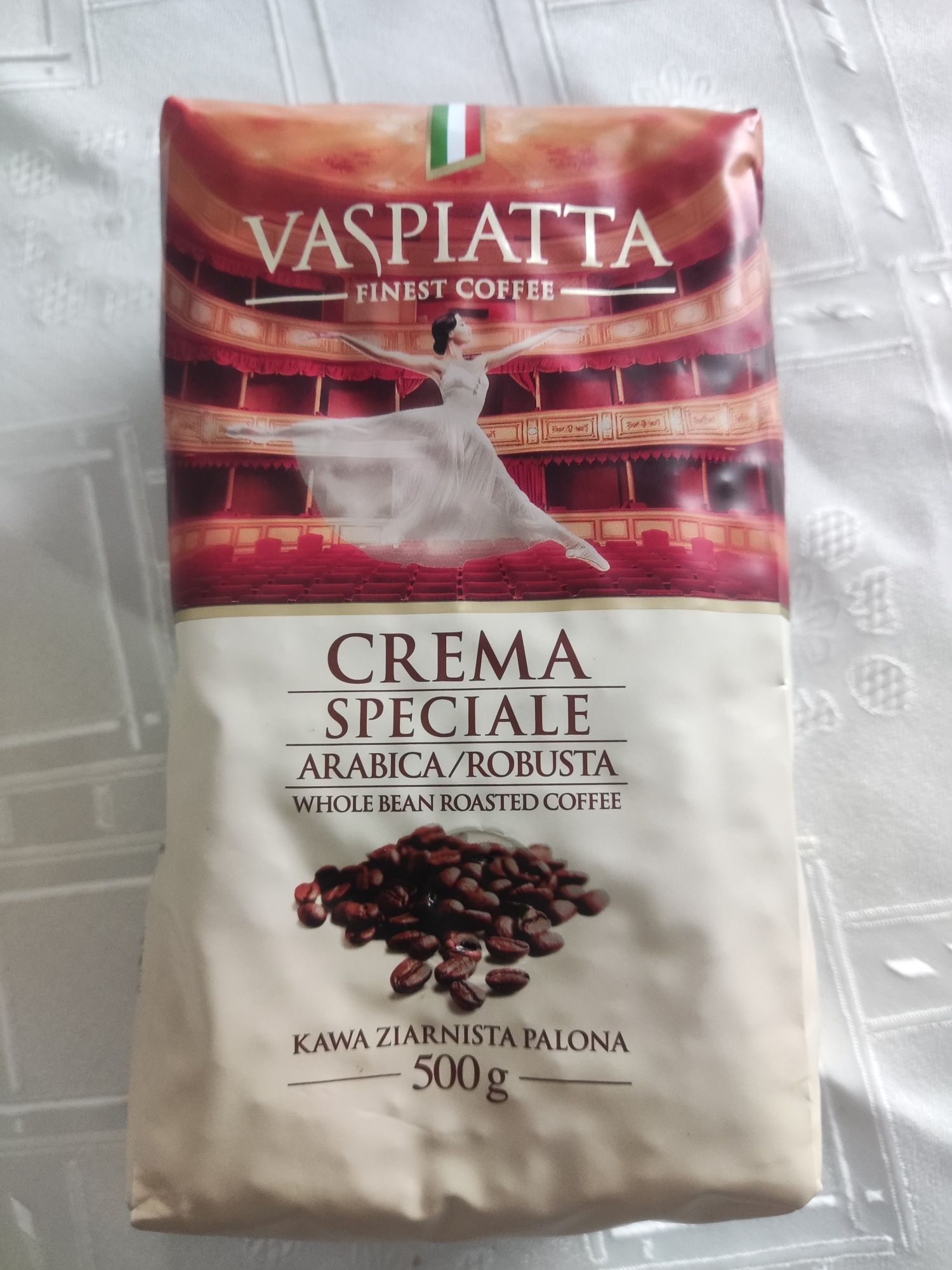 Vaspiatta kawa ziarnista 500g